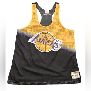 Mitchell & Ness Los Angeles Lakers Home & Away reversible mesh jersey tank XL